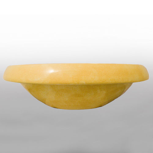 Lavabo oval de medidas 60x45 h.15 cm. Modelo Corday ovale Línea corday, decoración categoría 2 topaz
